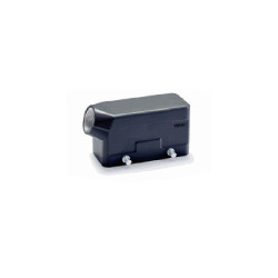 Capot 16B, Aluminium moulé sous pression, acier inoxydable, IP67, Sortie horizontale, M32